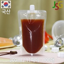 제이에스지 스파우트 파우치 300ml 100매, 11파이 100매
