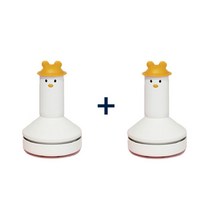 [마루창고]1+1 데스크탑 미니청소기 핸디 청소기[C503], 화이트+옐로우
