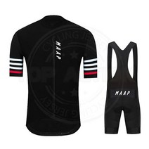 전기자전거 MAAP-사이클링 유니폼 세트 여름 사이클링 MTB 레이싱 자전거 스포츠웨어 숏 매칭 반사 의류, [04] cycling set 4