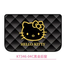 KITTY 블라인드형햇빛가리개 자흡 승용차 옆유리 레쉬 햇빗가리기 자기흡입 식 차량용 차유리 해빗가리개 1298992065, 블랙 골드 뒷창없는구 *1