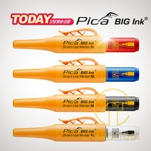 피카 빅잉크 딥홀 마커 170 뚱마커 잉크 마카 다용도 마킹펜 XL 신형 카리스툴, 피카 빅잉크 딥홀마커 170/41 (블루)
