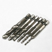 탭핑드릴비트 천공날 기리 목공 홀가공 나사탭 비트, M10