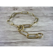 대형견목줄 초크체인 순동 체인 스틸목줄 개목걸이, 4MM 65CM