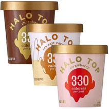 헤일로탑 아이스크림 3개세트 딸기+초코+씨솔트카라멜, 상세페이지 참조, 상세페이지 참조