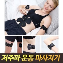 멘토 애니패드 클로버형 저주파 운동 마사지기 MT-EMS400 저주파패드
