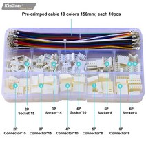 몰렉스 암 커넥터 하우징 사전 압착 케이블 키트 1.25mm 2.5mm 3.0mm 3.96mm 4.2mm, 03 KF2510 2.5mm Kit