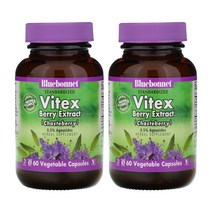 블루보넷 Vitex 바이텍스 베리 추출물 60베지캡슐 2개, 1개, 기본