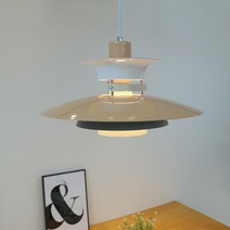 조명1번지 루이첸 PH6 펜던트s 1등 루이스폴센st 식탁등, 화이트-LED일반램프 9W(전구색-노란빛)X1