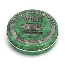 Reuzel REUZEL 그린 포마드 그리스 미디엄 홀드 113g 4온스, 1.3 Ounce (Pack of 1)