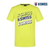 케이스위스 남성 빅프린트 라운드 반팔 티셔츠 4220TR247 NG