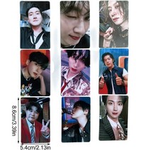 9 개/대 아이돌 슈퍼 주니어 엽서 도로 계속 가는 단면 카드 이테크 팬 Ye Sung coillectble Gift A38, [01] 9pcs