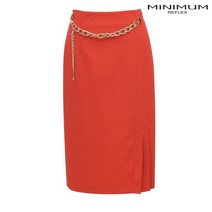 미니멈 체인벨트 H 스커트 MUCAWS7260 RD
