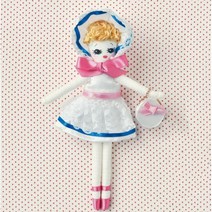 바느질이필요없는 수제인형만들기 DIY키트 가방에거는인형 한글설명서 인형 키링 키홀더 일본제 파나미사 NB-30