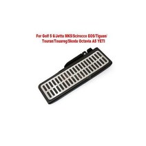 자동차 스타일링 페달 폭스바겐 골프 5 6 MK5 MK6 Scirocco CC Passat B6 B7 Shara Tiguan Jetta mk6 Beetle Touran Vento, Style 1 Footrest 1pc