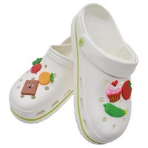 지비츠 크록스 호환 파츠 푸드 과일 음식 장식 슈즈, 27