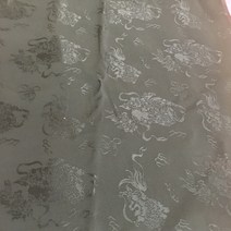 원단 원피스 겉감 레이온 텐셀 린넨 여성복 겉감 겉감 사자꽃, 4 # 블랙, 하나