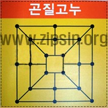 민속마당 고누놀이, 곤질고누