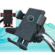 퀵 배달네비 오토바이용핸드폰거치대 다이소자전거용품 흡착식캐리어 에어리즘 스누피골프웨어 아구찜티셔츠, Y2_백미러타입