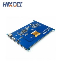 휴대용 모니터 7인치 1024x600 휴대용 LCD 디스플레이 터치 HDMI 스크린 패널 라즈베리 DIY 모니터 HD, 01 Hd display