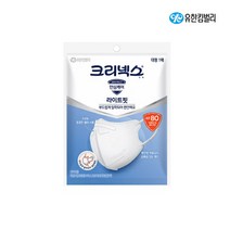 크리넥스 KF80 라이트핏 마스크 대형, 40개입, 1개