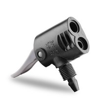 자전거 에어 펌프 어댑터 사이클 튜브 교체 Presta 듀얼 헤드 밸브 컨버터 핸드 구성 요소 사이클링 악세사리, 02, 1개