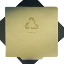 에너지 3d 프린터 빌드 플레이트 스프링 강판 260x260mm10.2 pei 인쇄 표면 + geeete a20 a20m 용 자기 스티커 포함, 300x300mm
