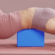 스트레칭 유연성늘리기 요가 블록 자세교정 파란색 2p