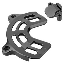 기타 수공구 660 전면 스프로킷 커버 및 센서 보호 커버 660 20212023 용 전면 체인 가드 커버 액세서리, Black