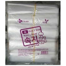 속지비닐 이츠웰 18x23Cm 1000매 * 10개 대용량 업소용 속비닐, 개