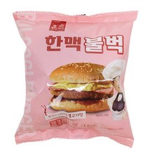 PC방 불고기버거 햄버거 간식 냉동식품 145g 10개, 1