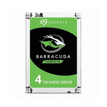 Seagate 4TB BarraCuda SATA 6Gbs 256MB Cache 3.5-Inch Internal Hard Drive (ST4000DM004) Single Pack P, 상세 설명 참조0, 상세 설명 참조0