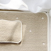 돗투돗x마롤로뜨 아기 이불 자수 누빔 패드 유아 요, 자수 누빔 패드 이불 - 퓨어블라썸