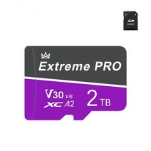고속 마이크로 TF SD 카드 1TB 메모리 2TB 플래시 휴대폰 컴퓨터 카메라 대시 캠, 2TB sd card