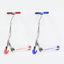 LED 접이식 높이조절 두발 초등학생 킥보드 6살 6세, 블루