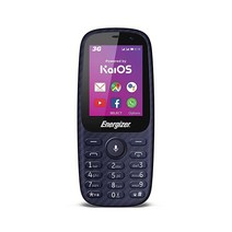 Energizer 3G H+ 언락폰 KaiOS OS 듀얼 슬림 4GB 카메라 Mp3 블루투스 기능 GSM만 사용 가능 CDMA 불가 (E241)
