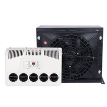 무시동 에어컨 실외기 없는 트럭 캠핑카 카라반 차박, 24V 블랙 플러스 양호