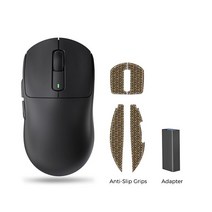 Kysona 흰색 무선 게임용 E스포츠 마우스 노트북 PC용 광학 PAM3395 컴퓨터 55g 26000DPI 6 버튼 M600 PAW3395, 없음, 2.Mouse combination 2