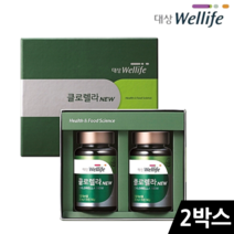 대상 웰라이프 클로렐라 NEW 세트 700정 2병 엽록소 항산화 먹는 피부 건강 영양제 50대 60대 70대 부모님 선물, 2박스