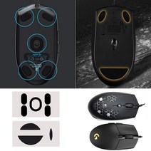 로지텍 마우스피트 논슬립발판G100 G102 G400 MX518, 상세설명 참조, 03.로지텍 G400 마우스 피트