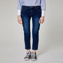 헤지스 스키니 블루 워싱 데님 팬츠 HSPA2BC41N2