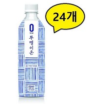 [동원] 투명이온 제로 500ml x 24개