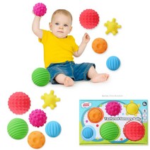 아기촉감볼6P 오감발달 출산선물 백일선물