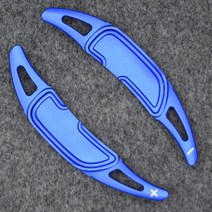 메르세데스 벤츠 자동차 핸들 시프트 패들 DSG AMG GLA45 SL63 A45 C63 E63 S65 CLS6 W205 W213 W222, [3] Blue