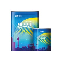 KCC 페인트 센스탄PTA : 우레탄 상도 다용도 철재 비철금속 판넬 목재 콘크리트 구도막보수 청색 회색 16L 3.6L 1.6L, 유광, 청색(BS)