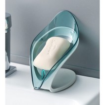 욕실 인테이어 이쁜 물빠짐 비누받침대 비누대 비누거치대 비누홀더 거치대, 파스텔블루