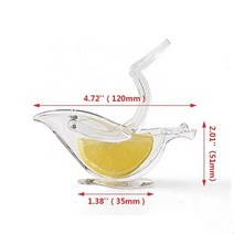 과일착즙기 원액기 녹즙기 레몬스퀴저 Kitchen Home Slip Tool Press Squeeze Fruit Mini Manual Juicer Bi, 01 1pc