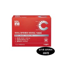일동제약 마이니 비타민C 1000 면역케어 항산화 아연 비타민C 활력 에너지 비타민B1 B6 옥수수추출 식약처인증 건강기능식품 정제 알약, 200정