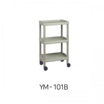 학교 실험실 과학실 운반 이동 3단카트(101B) 이동카트