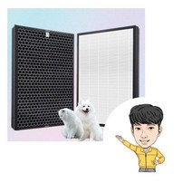 국내생산 블루에어공기청정기 클래식500/600 호환필터 501 503 505 510 601 603 605 550E 555EB 650E 680I 690I국산3P 삼성호환 CFX-D1, AX142N9080SD 1개