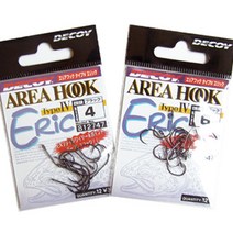 데코이-에리어 훅 타입4 에릭/스픈교체용 송어바늘, 6호-812754